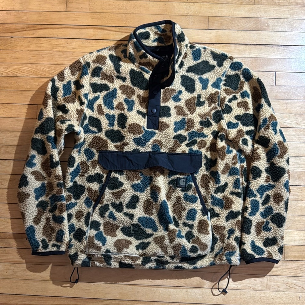 Carhartt Camo Fleece Relaxed Fit Medium